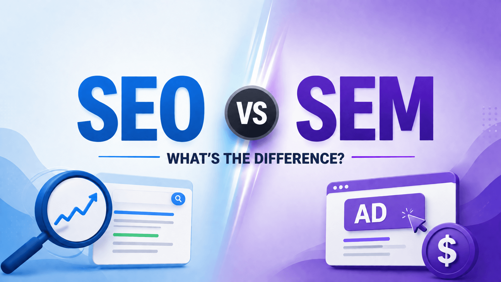 SEO vs SEM: Pros, Cons, Differences & When to Use Each